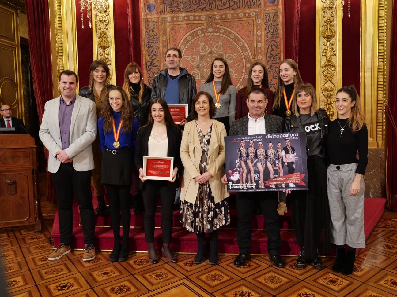 Reconocimiento campeonas navarras